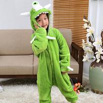 Vaikams Oneties Alien Kigurumi Vaikams Pižamos Merginoms Berniukams Gyvūnams Pižamos Flanelė Animacinių filmų kostiumas Gimtadienio Cosplay Kostiumas 4