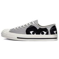 Comme des Garçons PLAY x Converse Jack Purcell Drizzle Black Unisex Kedai Pilki Egret 171259C 35