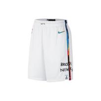 Nike NBA Grafiti Sportiniai Drabužiai Krepšinio Šortai, Brooklyn Nets Gerbėjų Leidimas Vyriški Apatiniai Balti DO9649-100 M