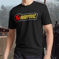 Nauji Akrapovic custom Classic Active Logo vyriški marškinėliai juokingi dydis S iki 5XL L
