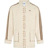 Adidas Originals Naujųjų Metų FW25 Megzta Striukė CNY Naujas Kinų Stilius Laisvalaikio Megzta Sportinė Laisva Ilgomis Rankovėmis Striukė Unisex Striukė KR5065 M white