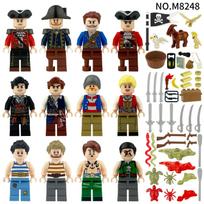 MOC Kūrybinė serija Piratų gauja Jūreivis Veikėjas Statybiniai žaislai