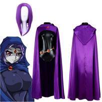 Anime Raven Cosplay kostiumai Moteriški Seksualūs drabužiai Apsiaustas Kombinezonas Kostiumas Helovino vakarėlis Visas komplektas L-(Costume+Wig)