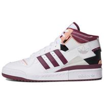 Adidas Forum Exhibit Mid White Victory Crimson Unisex sportbačiai Cloud-White Ambient-Blush H01920 36