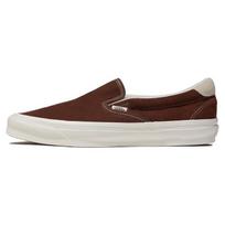 Vans OG Slip-On 59 LX Brown Unisex Sneakers VN0007QEBRO 36 white