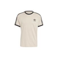 Adidas Originals Trefoil Logotipo Juostelė Apvalus Kaklas Marškinėliai Vyriški Viršutiniai Drabužiai Smėlio spalvos IM2079 XXL
