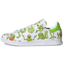 The Muppets x adidas Stan Smith Varlė Kermitas Visas raštas Unisex sportbačiai Baltas Debesėlio baltumas Pantone FZ2707 36