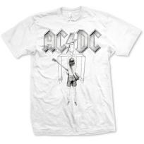 AC/DC Jungiklio Paspaudimas Oficialus Unisex Marškinėlis S