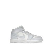 Air Jordan 1 Mid GS Cobalt Bliss Vaikams Sportbačiai Mėlyni Balti Neutraliai Pilki FD8780-400 36