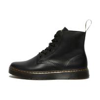Dr. Martens Odiniai Apvalianosiai Storu Padu Šnuojami Aulinukai Unisex batai Juodi 27778001 39