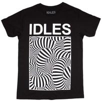 Idles Marškinėliai Psych Tubes Grupė Oficialus Juodas Naujas XL