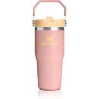 Stanley IceFlow™ Flip Straw 2.0 Tumbler nerūdijančiojo plieno termogertuvė Peach Rose 410 ml