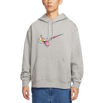 Nike Swoosh Gri Sb Patogus Laisvalaikio Džemperis Su Gobtuvu Ilgomis Rankovėmis Megztinis Vyriški Džemperiai HV0250-063 M