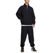 Nike Solo Swoosh Laisvas Fleece ilgomis rankovėmis džemperis vyriškas džemperis HV1095-010 S