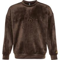 Adidas FW25 Grafinis Arklių Metas Riboto Leidimo Kinų Naujųjų Metų Edition Vilnos Laisvo Kirpimo Apvalios Kaklo Palaidinė Vyriška palaidinė KE4067 XS