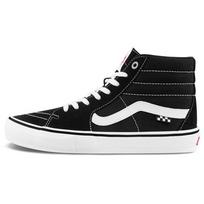 Vans Skate Sk8-Hi Checkered - Juodi Balti Unisex Kedai VN0A5FCCY28 36