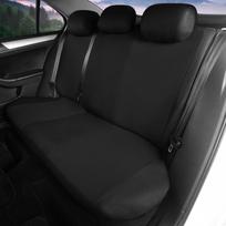 1 vnt Automobilio galinės sėdynės užvalkalas, universalus, tinka daugeliui automobilių sėdynių užvalkalų, su padangos detalėmis, automobilio galinės sėdynės apsauginis užvalkalas, tinka 40/60 50/50 juoda