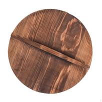Natūralaus medžio puodo dangtis virtuvės indams apsaugoti 20CM brown