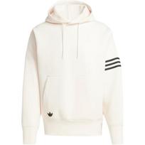 Adidas Originals Neuclassics Minkštas Patogus Lengvas Kvėpuojantis Su Gobtuvu Puloveris Laisvas Ilgomis Rankovėmis Džemperis Vyriškas džemperis Baltas JF9141 M