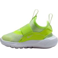 Nike Flex Runner patogūs, universalūs, patvarūs, žemo ūgio vaikiški sportbačiai fluorescencinės geltonos spalvos balti IF2895-700 23.5