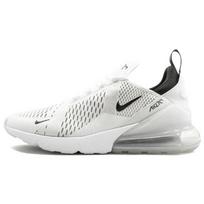 Nike Air Max 270 AH8050-100 sportbačiai vyrams, balti ir juodi, laisvalaikio batai. 42.5