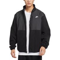 Nike Sportswear Club Therma-Fit Loose Fleece Stand-Up Collar Full-Zip Jacket Men jackets IM9453-010 M