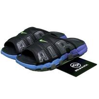 Nike Air More Uptempo Šlepetės Juoda Mėlyna Violetinė Gradiento FN8893-034 EU 38.5 mėlyna/juoda