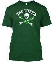 The Pogues Kaukolė - Marškinėliai Pagaminta JAV Dydis nuo S iki 5XL 4XL