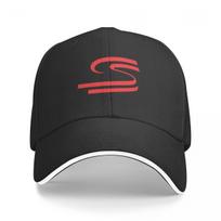 Senna F1 lenktyninio automobilio beisbolo kepuraitė Unisex kepurės Moteriškos su snapeliu Dviračių sporto snapback kepurės one size
