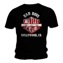 Motley Crue Blogas Skydas Juodas Klasikinio Roko Metalo Grupės Unisex Marškinėliai S