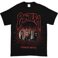 Pantera Power Metal juodi unisex marškinėliai S