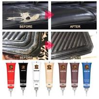 Skysto odos taisymo rinkinys Batų pasta Dažai Sofos atnaujintojas. Spalvotas automobilio įbrėžimų taisiklis Namų ir automobilio sėdynių Odinių batų valiklis Coffee 1PC 20ml