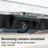 Atsparus lietui kameros dangtelis automobiliui Anti Rain Cover Apdailos dangtelio lipdukas Apdailos dangtelio lipdukas Rainshield Su stipriais klijais Es200 spain