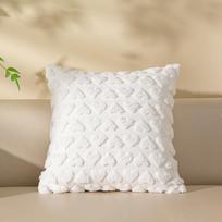 Jauki rudens ir žiemos pliušinė pagalvė – modernus ir paprastas dizainas, skirtas sofai ar svetainei 45*45cm Single-sided Cushion Cover