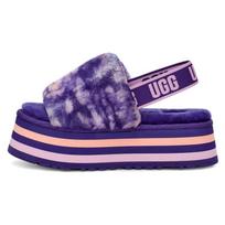 UGG Disco avikailio laisvalaikio ir patogaus stiliaus basutės moterims, violetinės 1122032-VNGH 36
