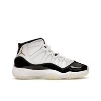 Air Jordan 11 Retro GS Gratitude / Defining Moments Vaikiški sportbačiai balti juodi metaliniai-auksiniai 378038-170 35.5