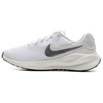 Nike Revolution 7 Balti Metalo Sidabro Moteriški Sportbačiai Sail Juodi FB2208-101 35.5