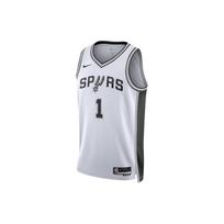 Nike NBA Wembanyama Spurs 1-asis leidimas SW marškinėliai Vyriški marškinėliai Balti DN2094-104 M