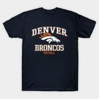 Men Black Print T-shirt Denver-Broncosdenver-Broncos No-Cut Transfer Paper Print Cotton Tshirt 3XL tamsiai mėlyna