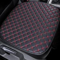 Odinis automobilio sėdynės užvalkalas Automobilio pagalvėlės užvalkalas Automobilinės sėdynės apsauga Universalus automobilio sėdynės užvalkalas Prabangios automobilių sėdynės priedai 1 Pack Font Seat juoda/raudona