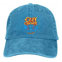 Ozzy Osbourne Rock Bat Prince Of Darkness Baseball Cap Merch Vintage Distressed Denim Headwear for Unisex Women One Size