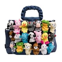 Super miela animacinė Lolita Mini gyvūnėlio rankinė moteriška peties rankinė per kūną raukšlėta džinsinė rankogalio kawaii lėlė