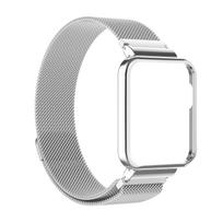 Dirželis, skirtas Xiaomi Redmi Watch 3 2 Lite Band Mi Watch Lite su metaliniu apsauginiu dėklu, buferis, magnetinė kilpa, apyrankė, skirta Redmi laikrodžiui For Redmi Watch 2 sidabras
