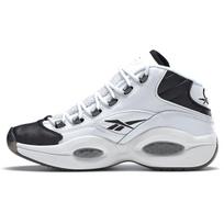 Reebok Question Mid Kodėl ne mes? Vyriški sportbačiai Balti Juodi Avalynė-Balta GX5260 42