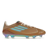 Bad Bunny x adidas Messi Adizero F50 Elite FG La Voz De Los Fans Unisex Sportbačiai Rudo Kartono Kreminės Baltos Spalvos IH7336 44