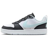 Nike Court Borough Low Recraft GS Antracito Ledo Mėlynumo Vaikams Sportbačiai Juodi Balti HQ3258-060 35.5