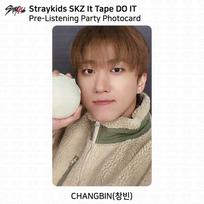 Stray Kids SKZ It Tape DO IT Išklausymo prieš premjerą renginio fotonuotrauka Bangchan KPOP Changbin