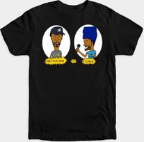 Method Man & Redman Wutang Clan Def Squad Hip Hop Blackout How High Marškinėliai Unisex Marškinėliai XXL