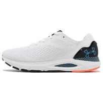 Under Armour HOVR Sonic 6 Balti Mėlyni Oranžiniai Vyriški Sportbačiai Juodi 3026121-102 44.5 white