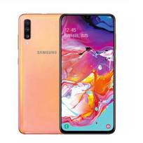 Atnaujintas Samsung Galaxy A70 A705F Android 32MP 128GB 6GB RAM Mobilusis Telefonas Su 2 SIM No charger oranžinė